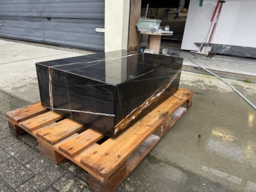 Bloktafel zwart Sahara Noir 1